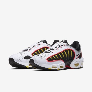 Nike Air Max Tailwind IV - Férfi Utcai Cipő - Fehér/Világos Piros/Sárga/Fekete